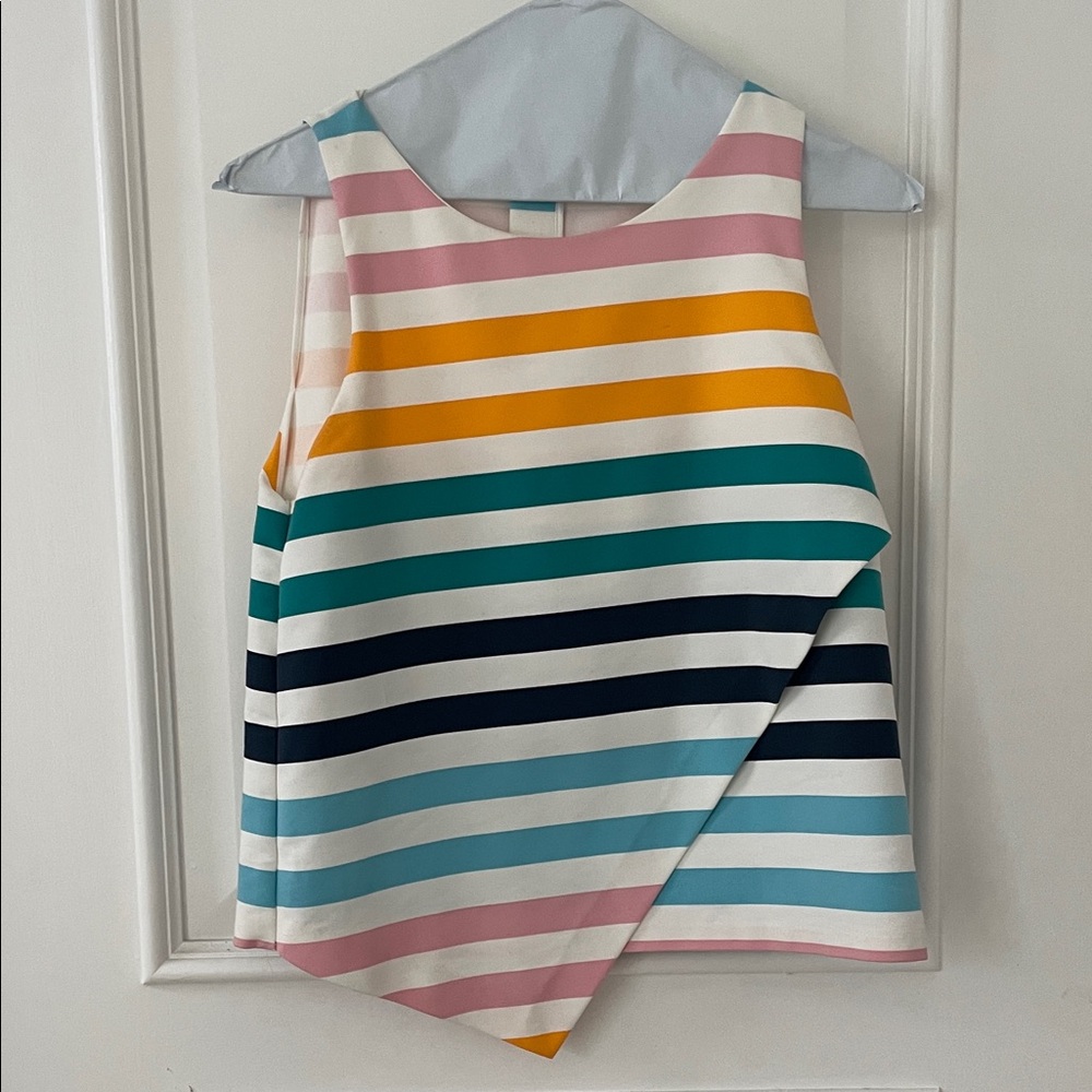 Zara Colorful Striped Tank Top